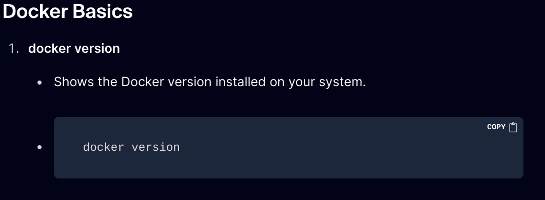 Useful Docker Commands In daily use